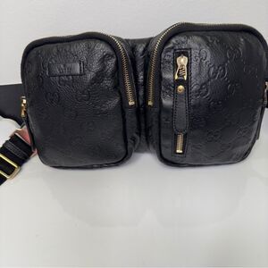 Gucci Guccissima Belt Bag/Sling Backpack